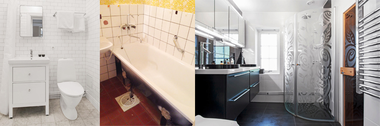 Kontrollera asbest vid badrumsrenovering Kontrollera asbest vid badrumsrenovering